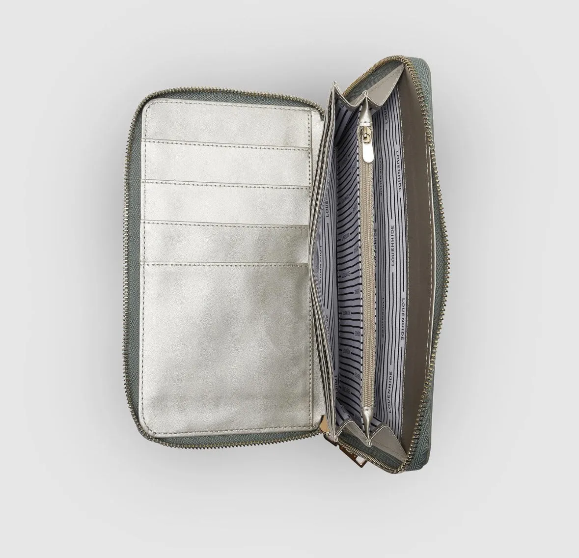Arabella Travel Wallet ~ Sage