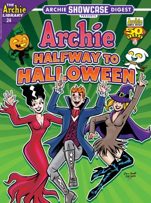 ARCHIE SHOWCASE JUMBO COMICS DIGEST #24 HALFWAY TO HALLOWEEN