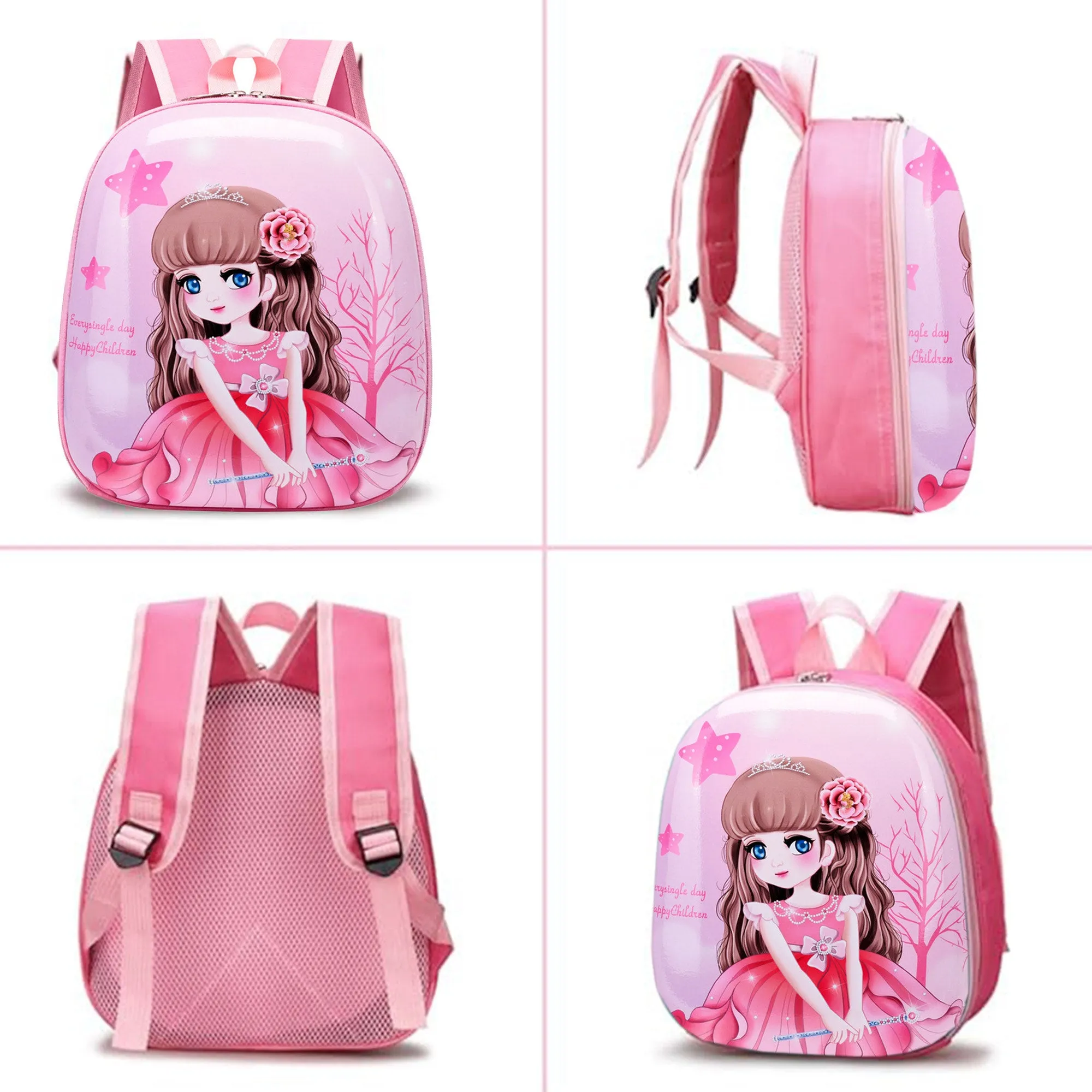 Babymoon Multipurpose Kids Backpack | Children’s School Bag for Boys & Girl’s | Kids Travel Backpack | Princess