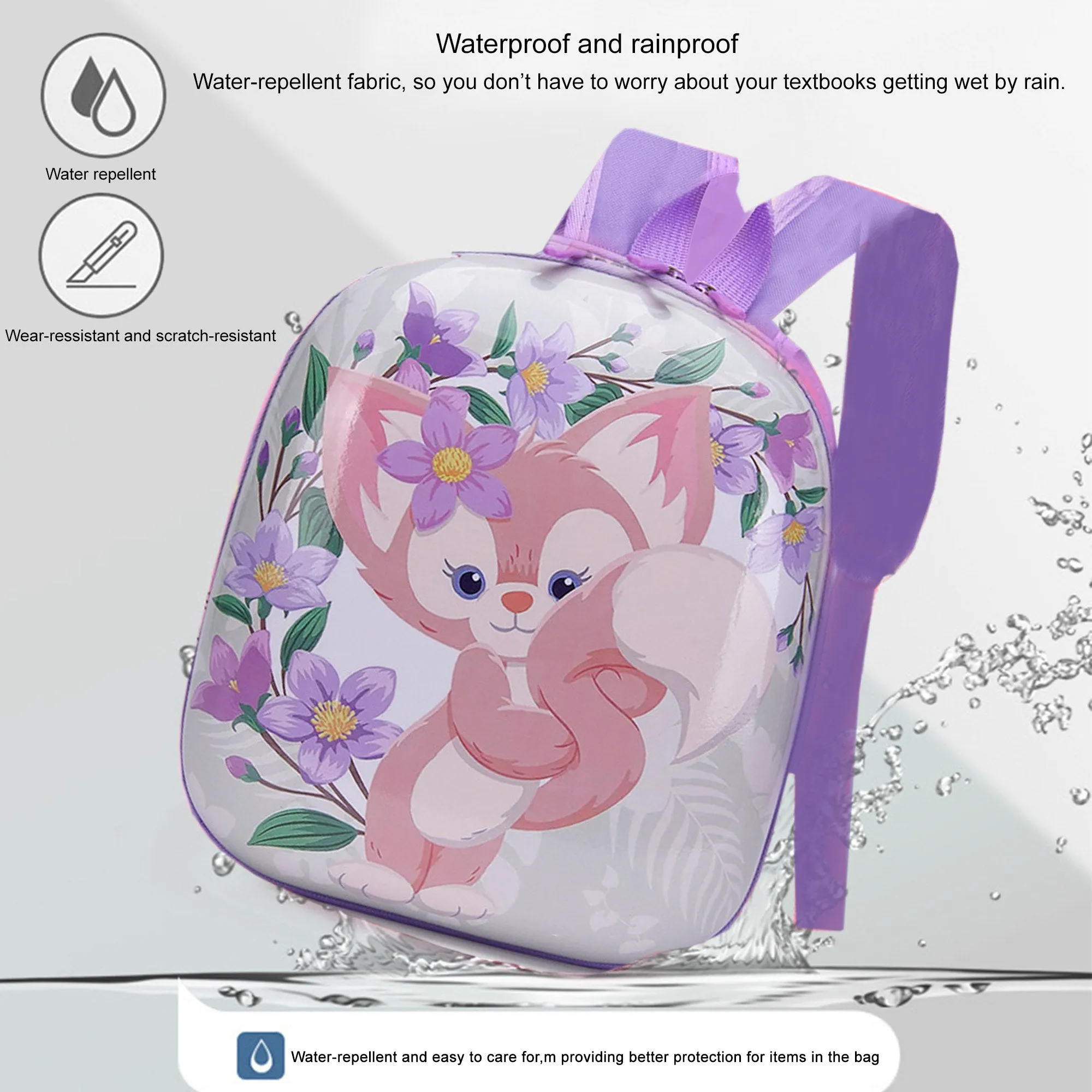 Babymoon Multipurpose Kids Backpack | Children’s School Bag for Boys & Girl’s | Kids Travel Backpack | Rabbit