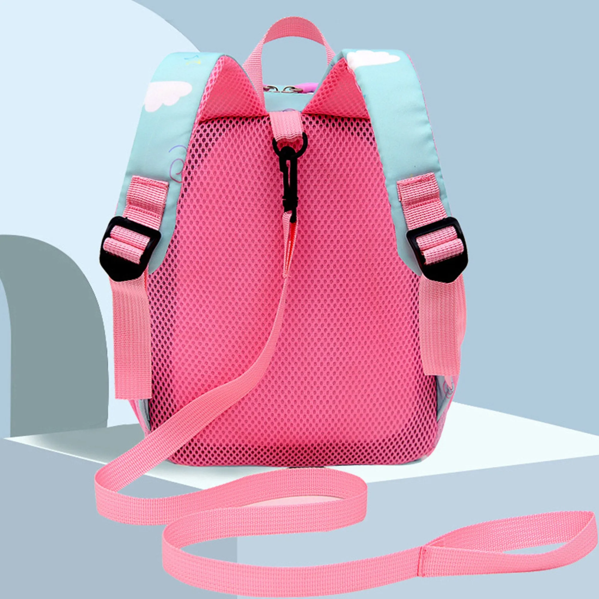 Babymoon Unicorn Kids Backpack with leash | Children’s School Bag for Boys & Girl’s | Kids Travel Backpack | Bee