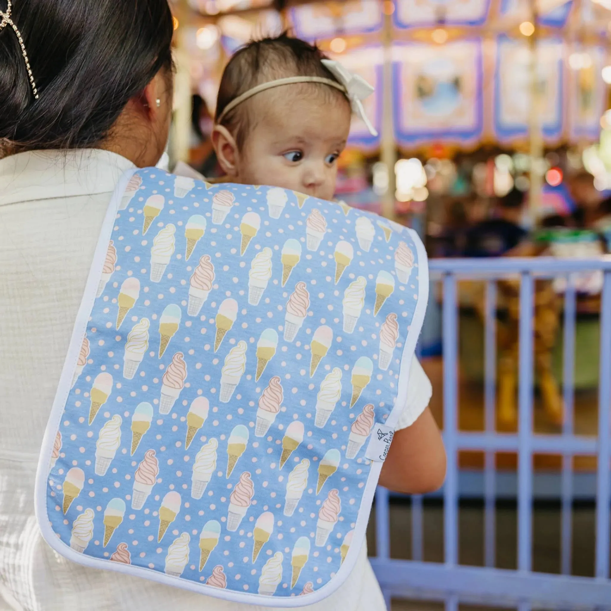 Burp Cloth Set - Bailey