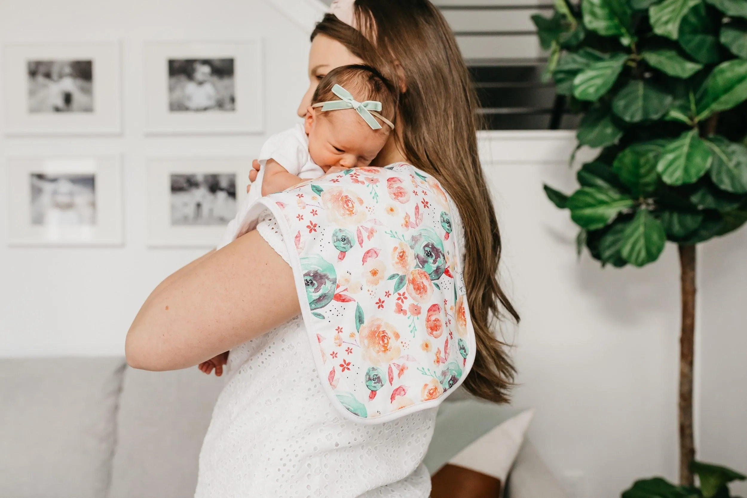 Burp Cloth Set - Bloom