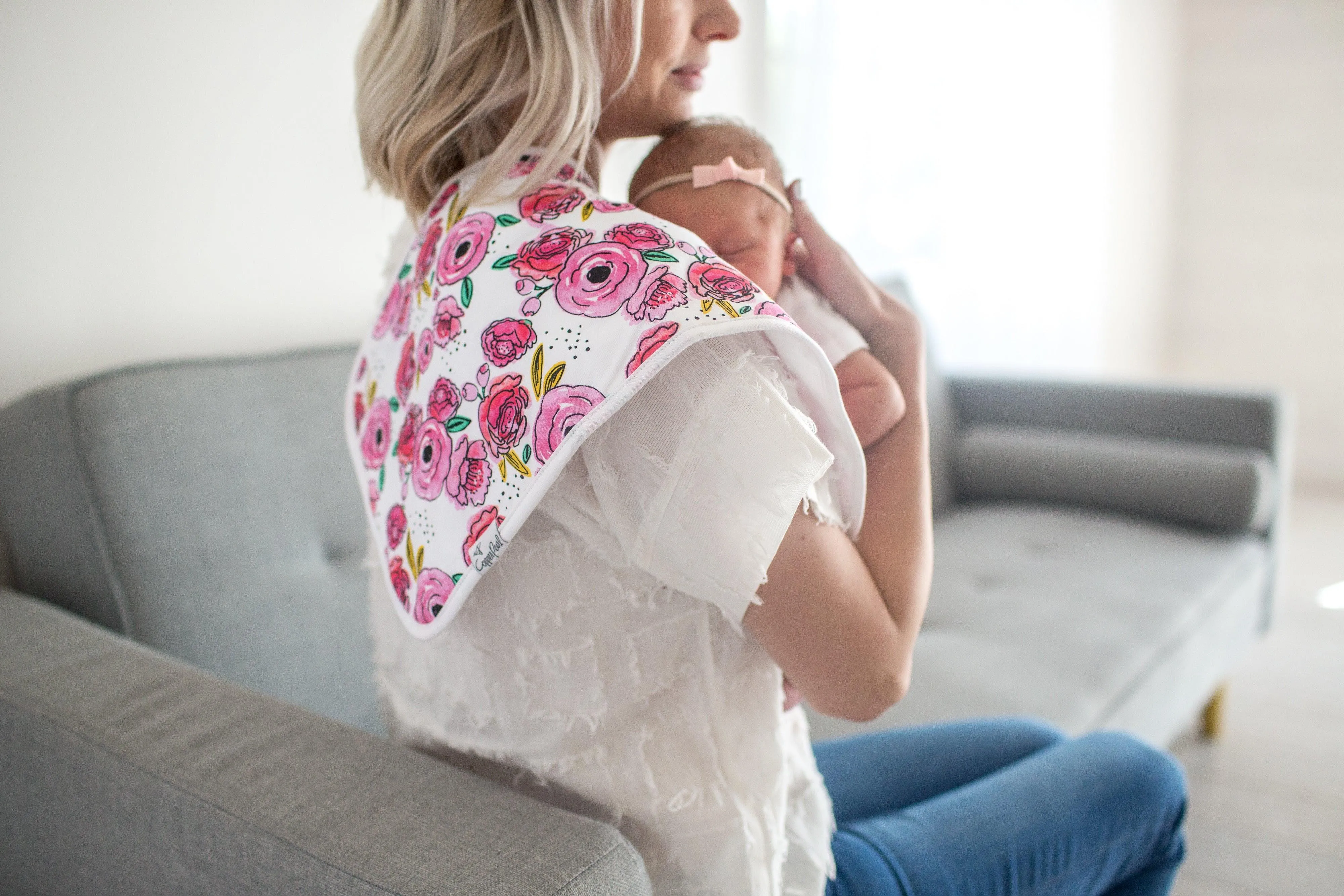 Burp Cloth Set - Bloom