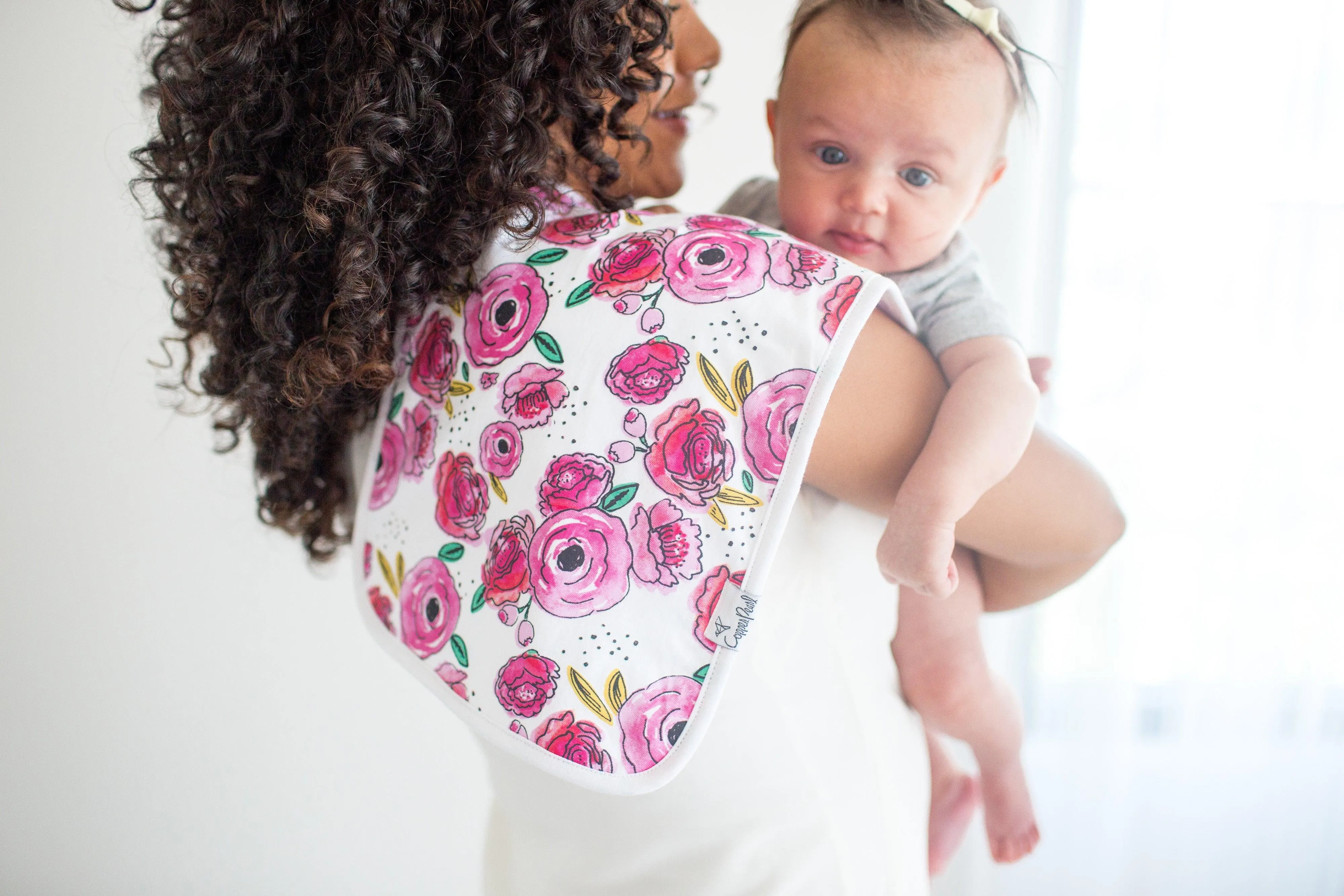 Burp Cloth Set - Bloom