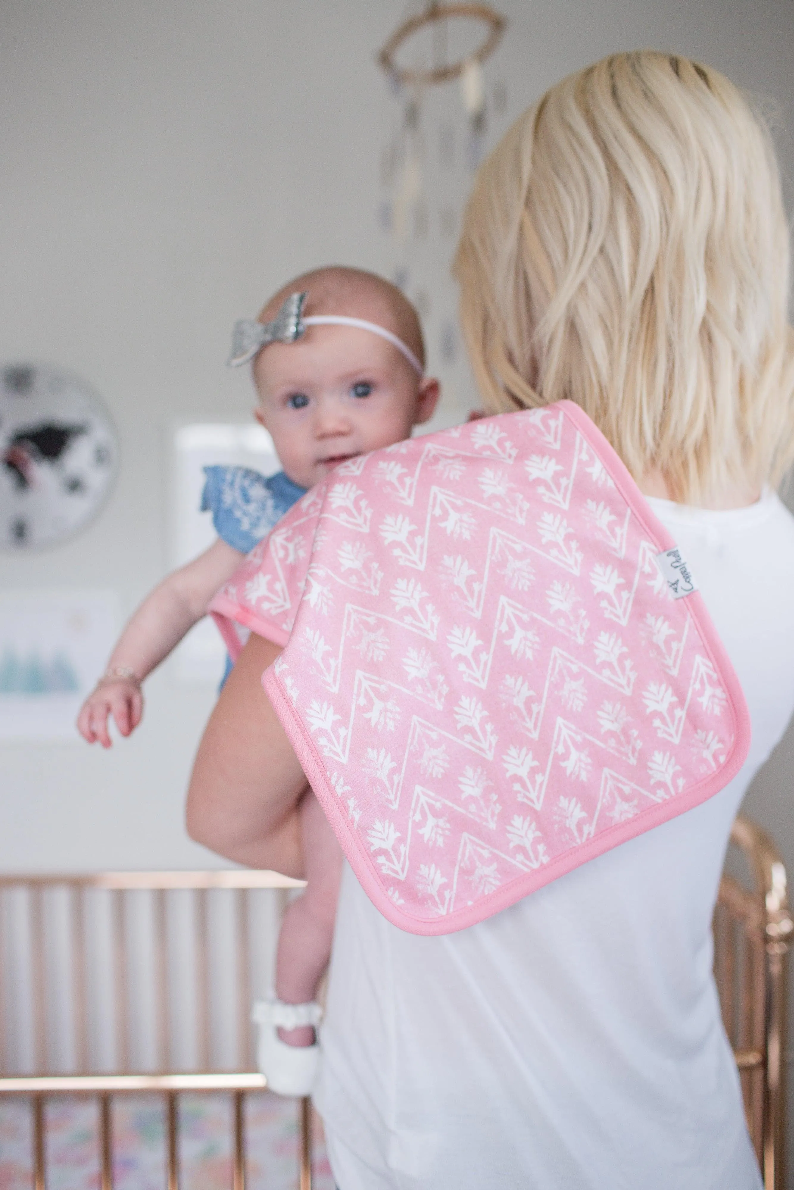 Burp Cloth Set - Claire