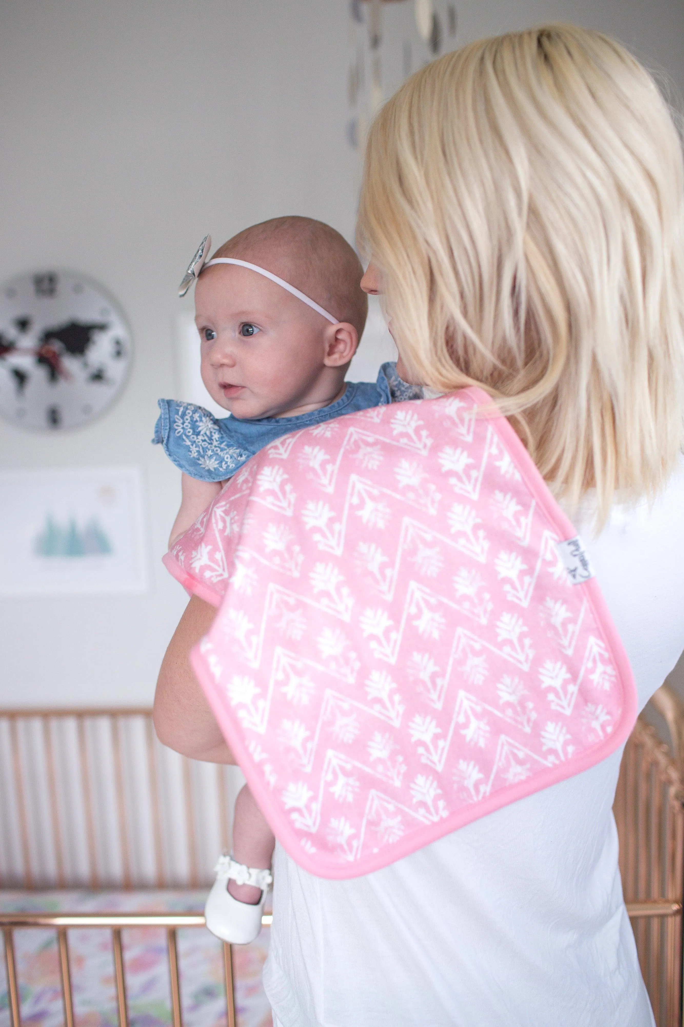Burp Cloth Set - Claire