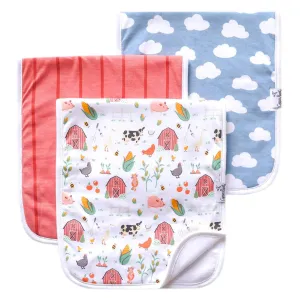 Burp Cloth Set - Farmstead