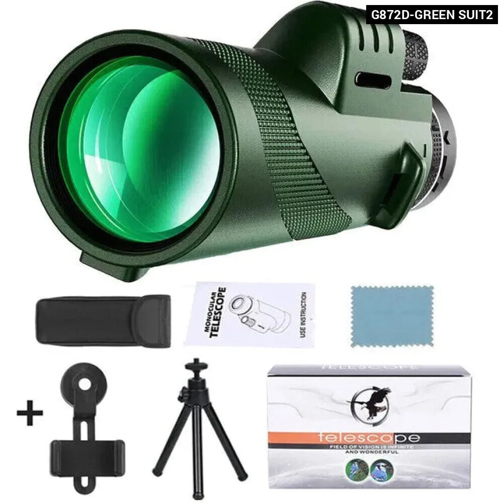 Compact Hd Telescope for Hunting and Travel