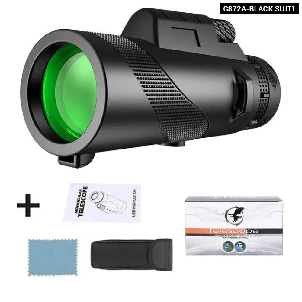 Compact Hd Telescope for Hunting and Travel