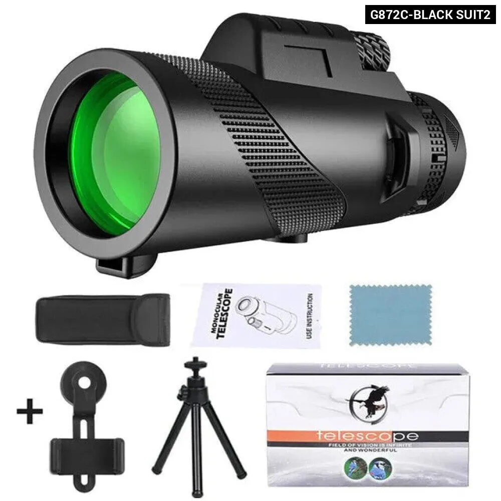 Compact Hd Telescope for Hunting and Travel