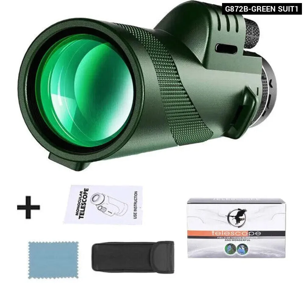 Compact Hd Telescope for Hunting and Travel