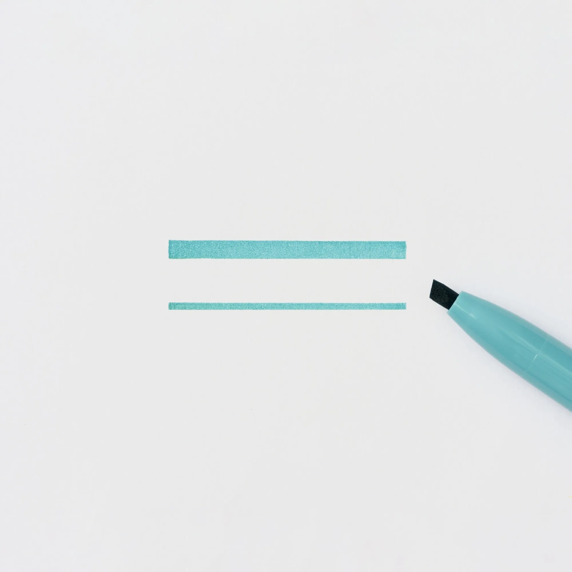 Compact Line Marker Cap Type - Greyish Cyan