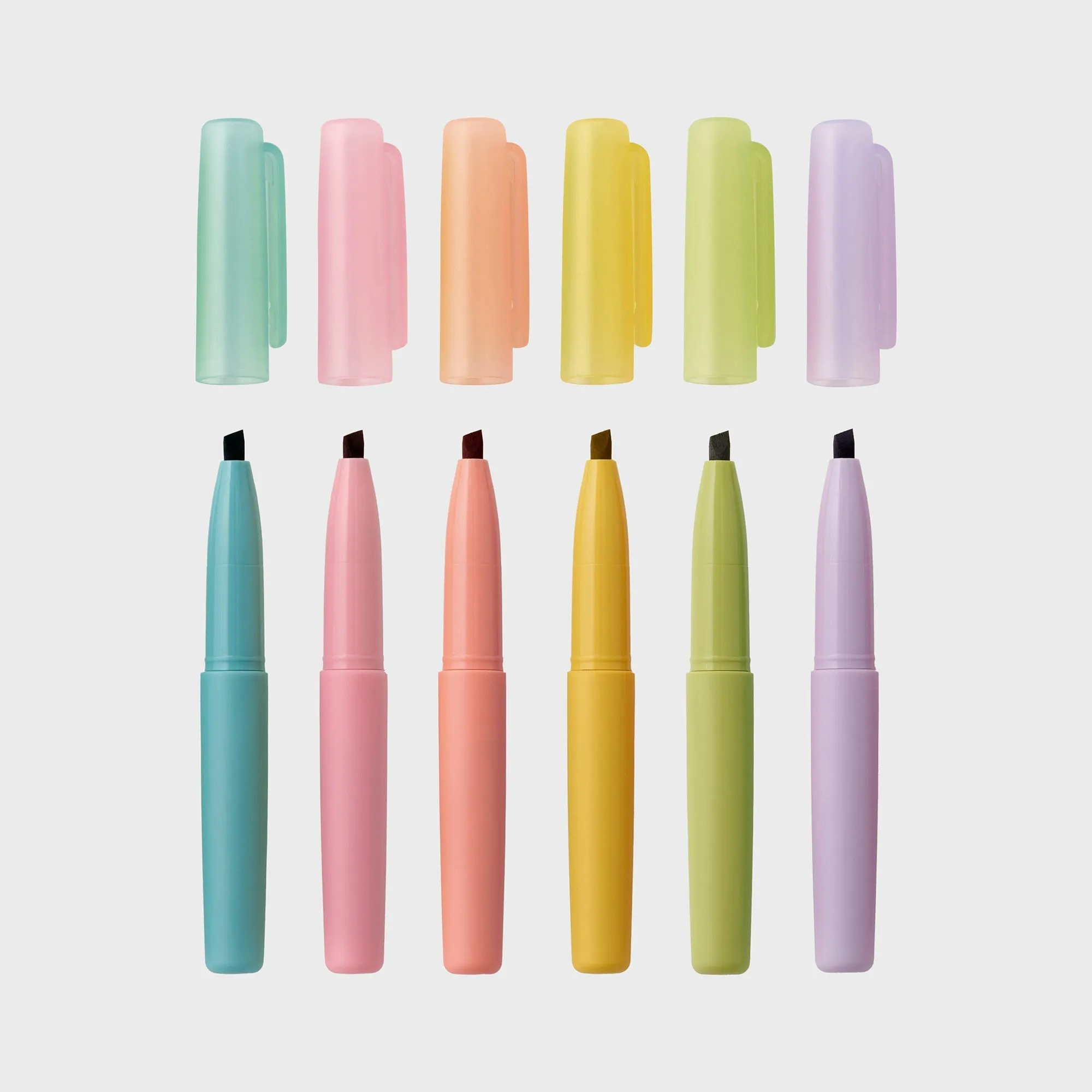 Compact Line Marker Cap Type - Greyish Cyan