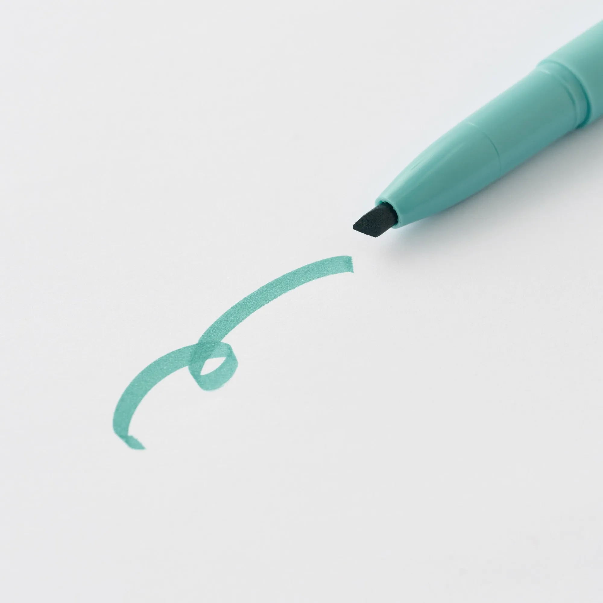 Compact Line Marker Cap Type - Greyish Cyan