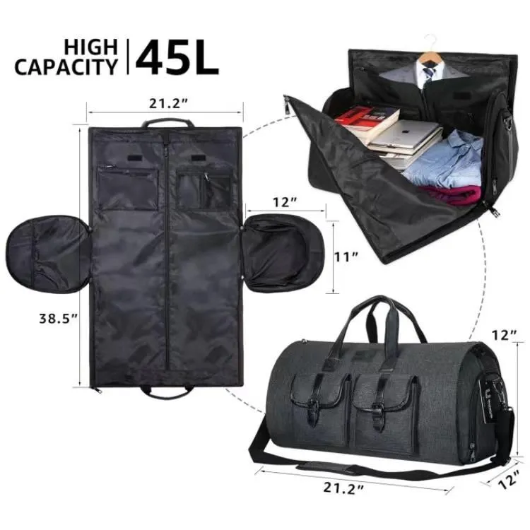Compact Travel Suit Storage Bag - Foldable