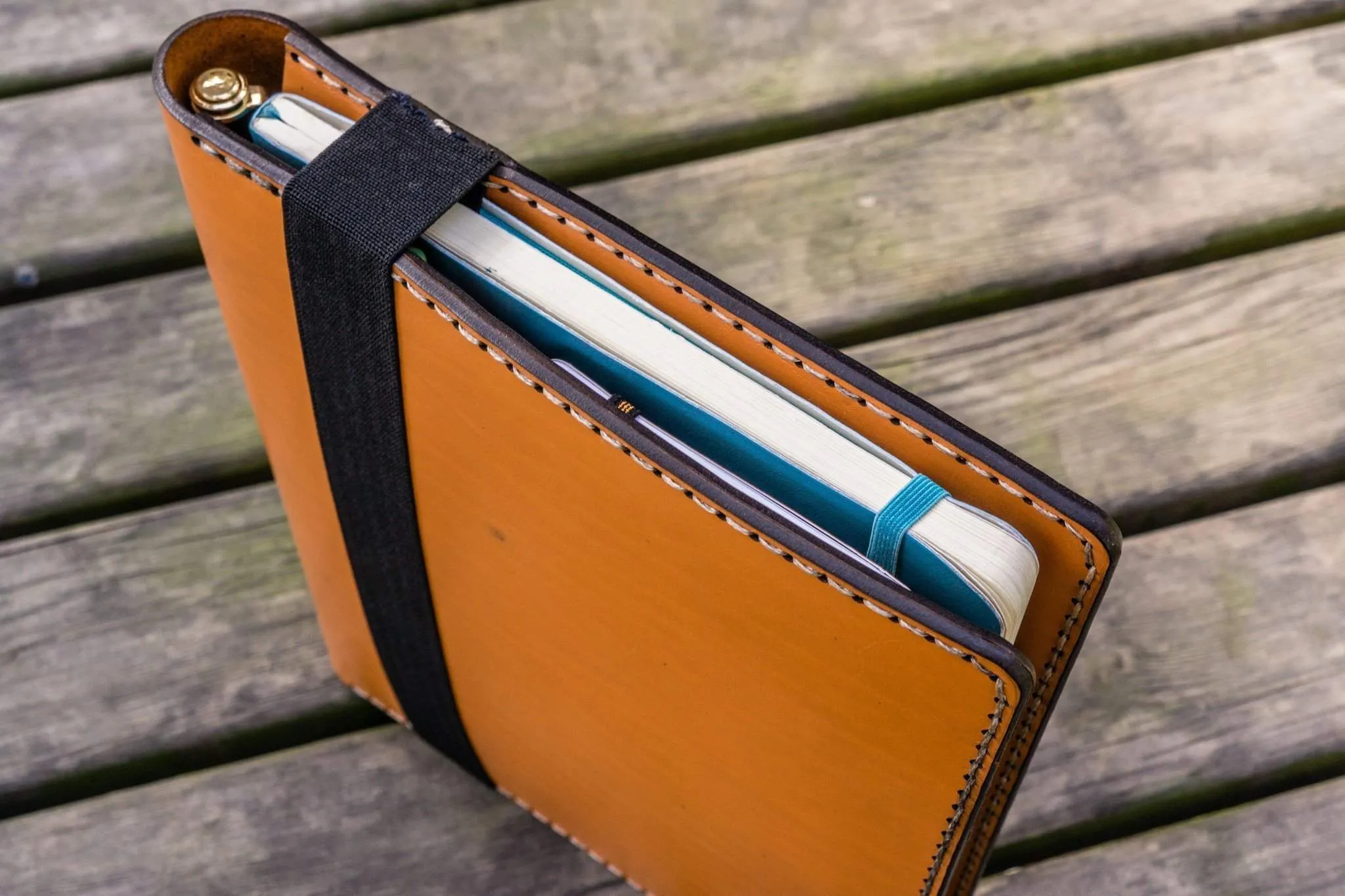 Composition Notebook Cover With iPad Pocket - Orange
