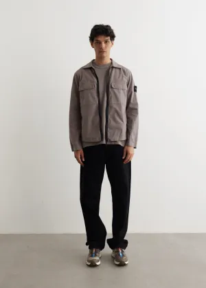 Cotton Ripstop Garment Dyed Overshirt