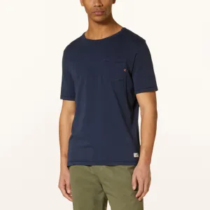 Garment Dye Pocket Tee (Dark Blue)