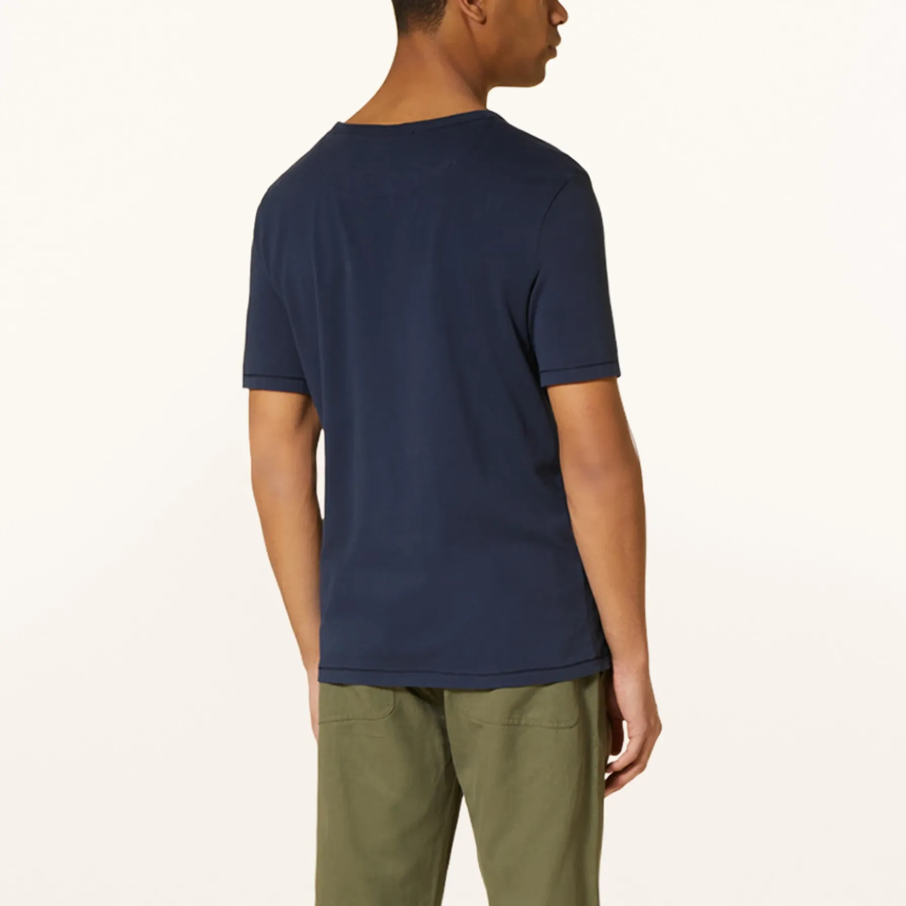 Garment Dye Pocket Tee (Dark Blue)