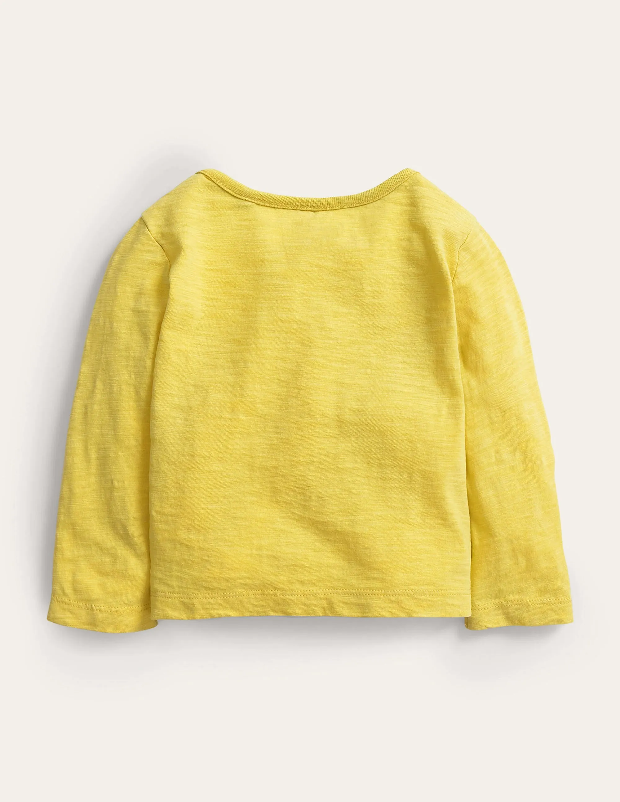 Garment Wash T-Shirt-Buttercup Yellow