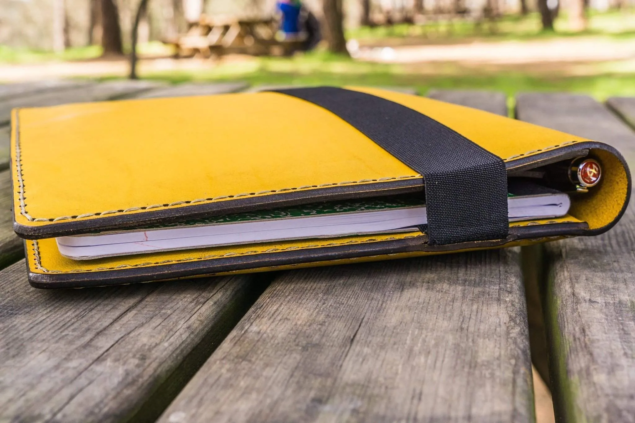 iPad Pro 11 - Pro 10.5 and B5 Size Notebook Cover - Yellow