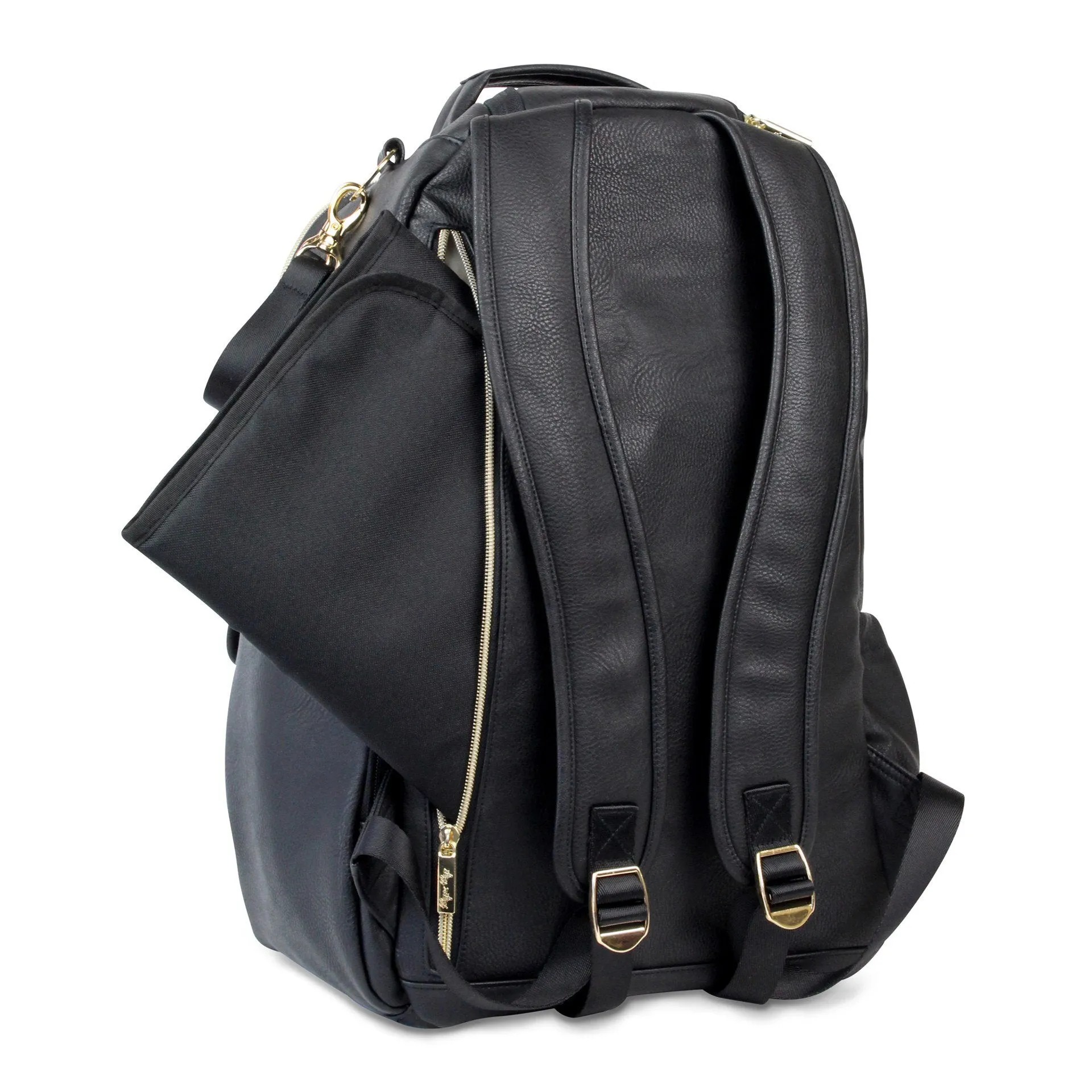 Itzy Ritzy Boss Diaper Bag Backpack Jetsetter FREE Latte Teether
