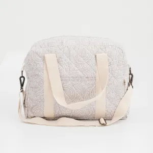 Latte Garden Diaper Bag (100% Cotton)