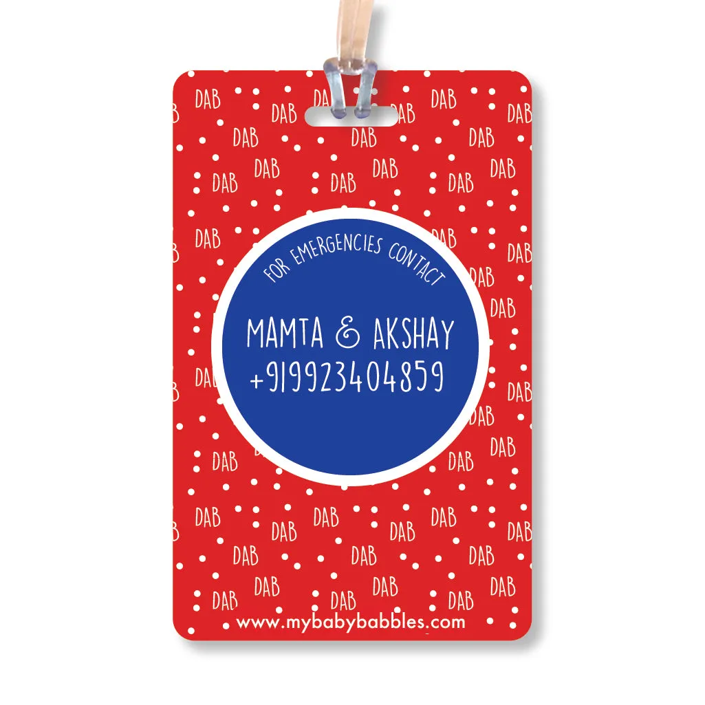 Luggage Tags - Panda DAB, Set of 2