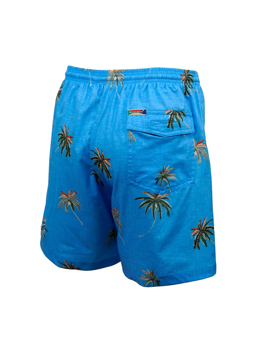 Men's Print Swim Trunk - Summer Palms