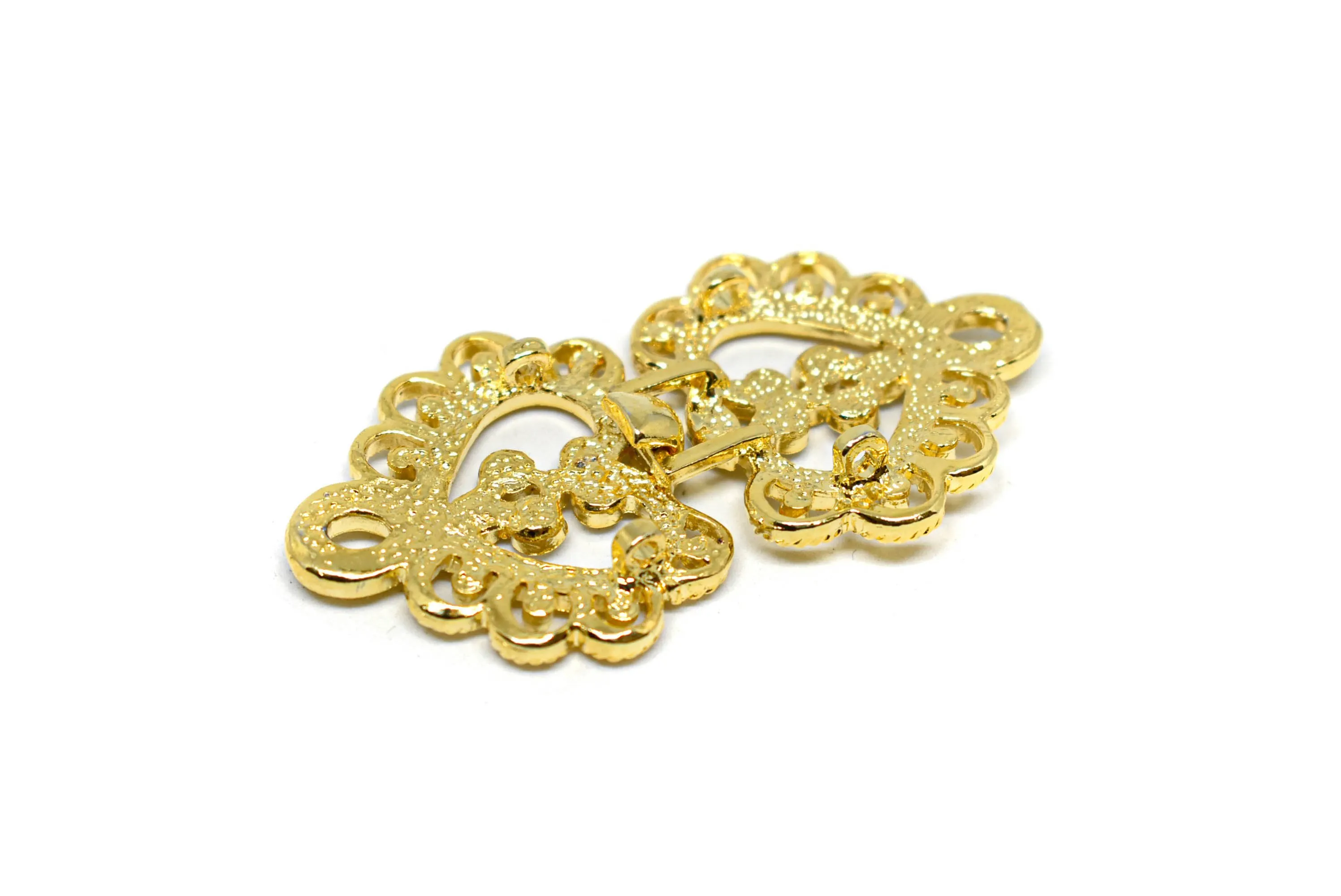 Metal Rhinestone Loop Closure