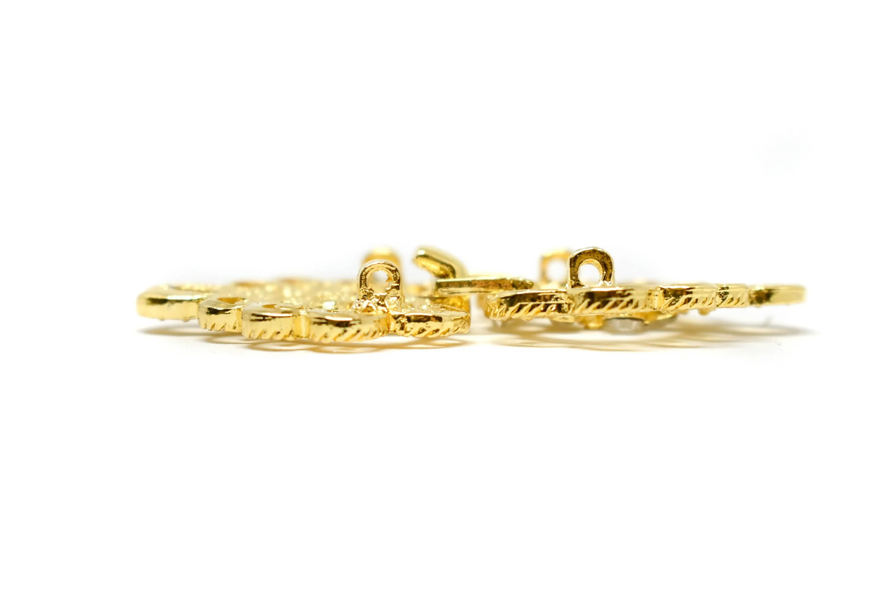 Metal Rhinestone Loop Closure