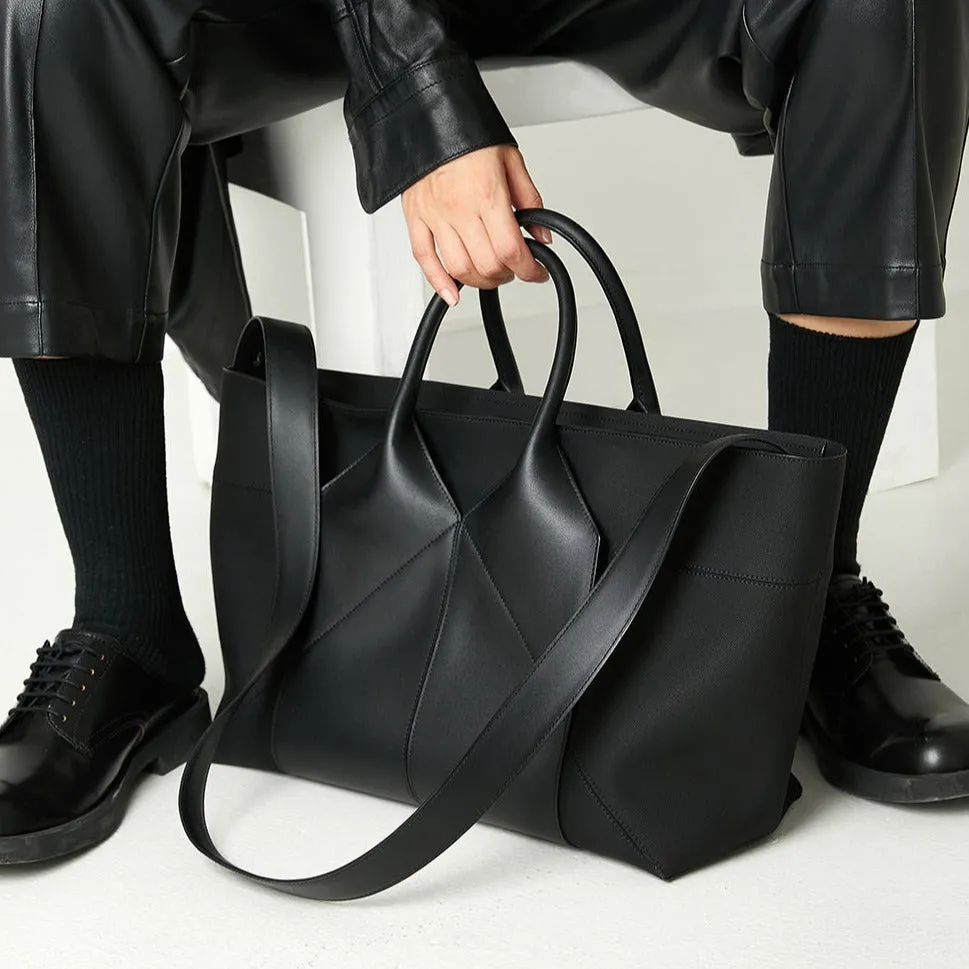 Neut Shoulder Tote - Black