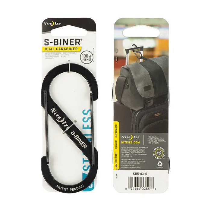 NiteIze S-Biner Dual Carabiner Stainless Steel #5