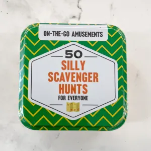 On-the-Go Amusements: 50 Silly Scavenger Hunts for Everyone