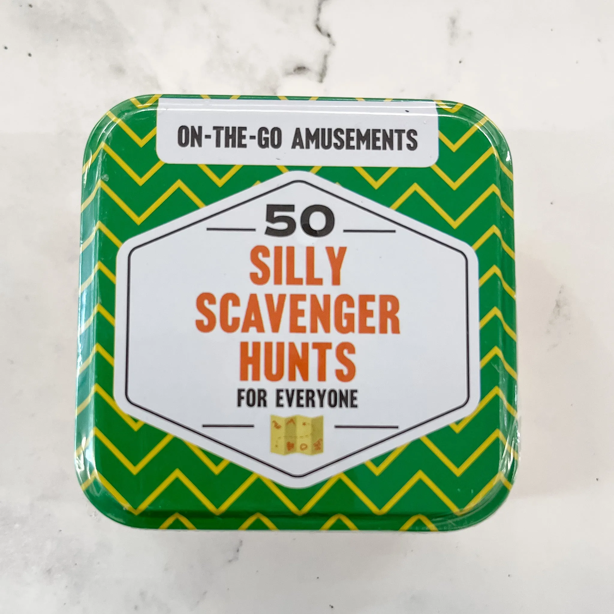 On-the-Go Amusements: 50 Silly Scavenger Hunts for Everyone