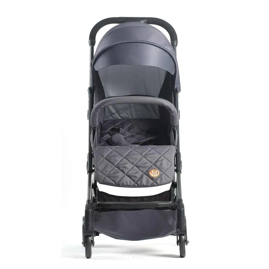 Teknum Grey Travel Lite Stroller   Alameda Diaper Backpack - Large - Grey with Hooks