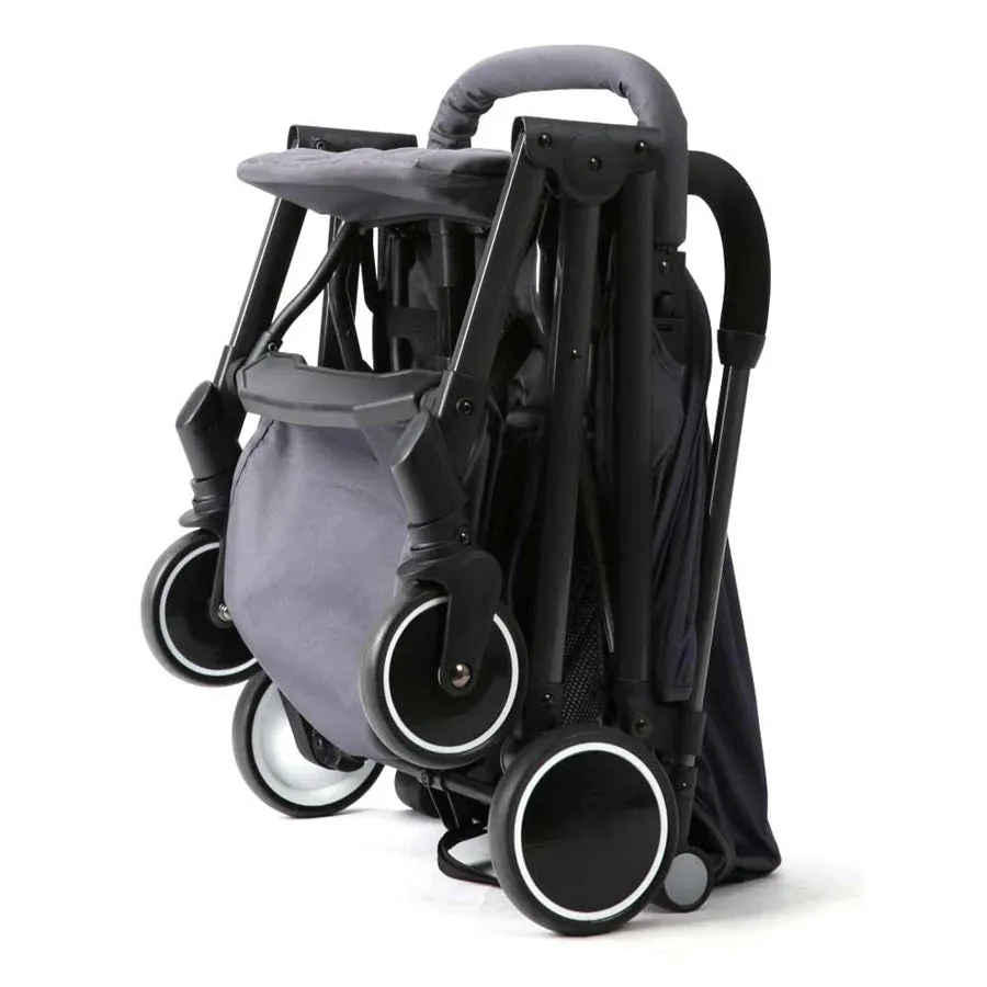 Teknum Grey Travel Lite Stroller   Alameda Diaper Backpack - Large - Grey with Hooks