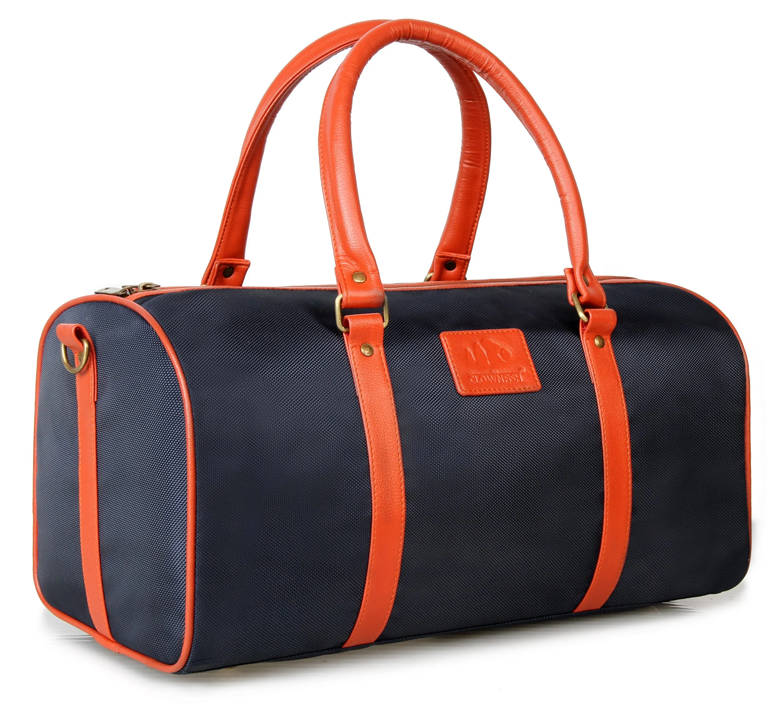The Clownfish Matte Series Electric Blue Duffle Bag | Travel Bag | Weekender Bag | Luggage Bag | Blue
