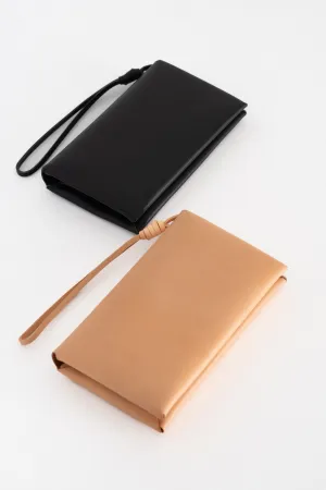 WOVEN PASSPORT WALLET - NATURAL